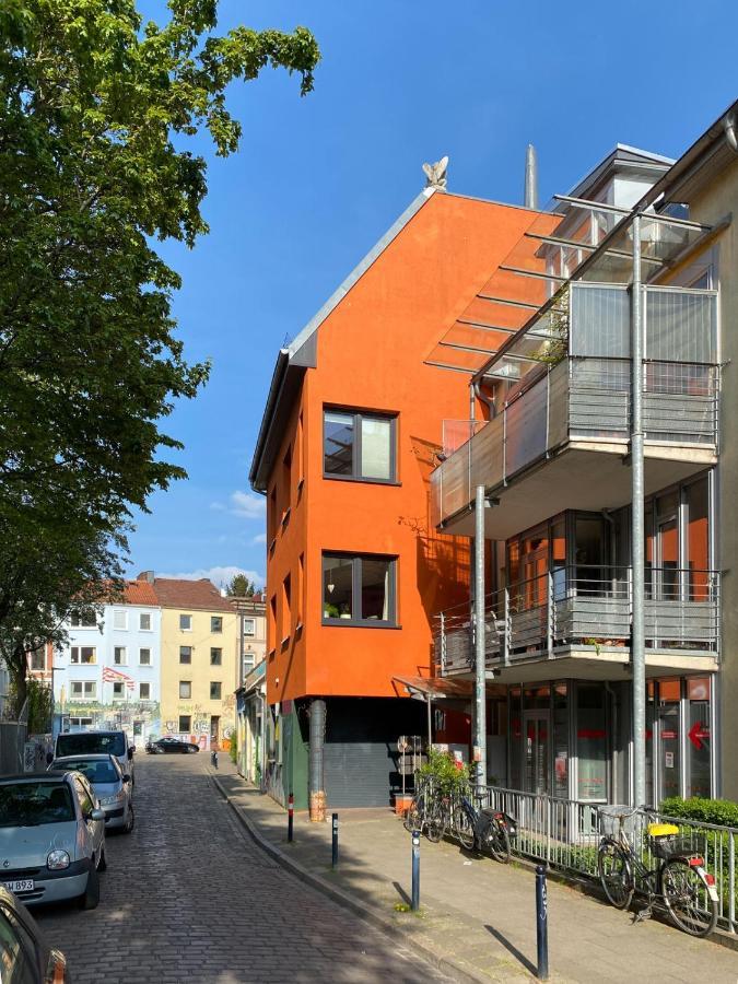 Moderne und gemütliche Ferienwohnung im Bremer Viertel Exterior foto